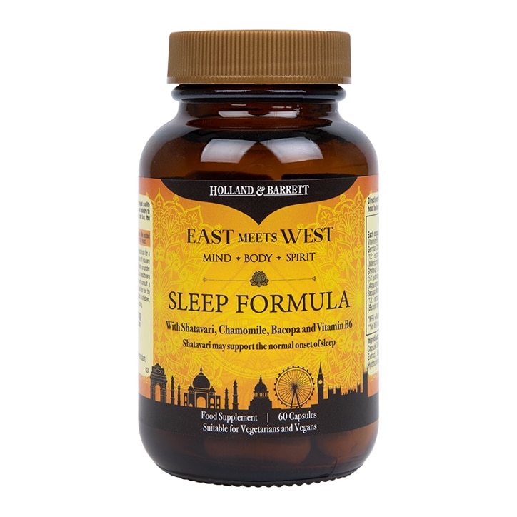 Holland & Barrett East Meets West Sleep Formula 60 Capsules